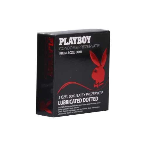 Playboy Dotted Özel Kabartma Yüzeyli lü Prezervatif